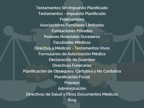 Tipos de asesoría en herencias y testamentos